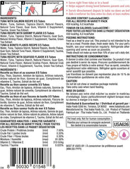INABA Churu Cat Treats, Grain-Free, Lickable, Squeezable Creamy Purée Cat Treat/Topper with Vitamin E & Taurine, 0.5 Ounces Each Tube, 20 Tubes, Seafood Variety Box