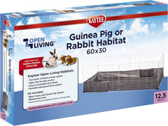 Kaytee Open Living Pet Guinea Pig or Rabbit Habitat, 60" x 30"
