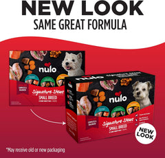 Nulo Signature Stews Variety Pack: Small Breed Wet Dog Food, 2.8 oz, Pack of 12