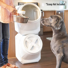 Gamma2 Vittles Vault Stackable Dog Food Storage Container with Sealing Lid