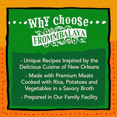 Fromm Family Recipes Frommbalaya Lamb, Vegetable & Rice Stew Canned Dog Food, 12.5 oz (12 in case)