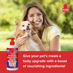 Plato Wild Alaskan Salmon Oil Dog