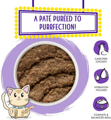 Weruva Classic Cat Paté, Meal or No Deal! with Chicken & Beef