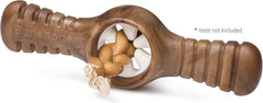 Benebone Pawplexer Interactive Treat Dispensing Tough Dog Puzzle Chew Toy, Made in USA, Real Bacon Flavor