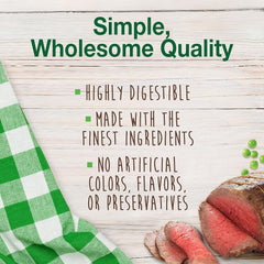 Nylabone Healthy Edibles Natural Dog Chews Long Lasting Roast Beef Flavor Treats for Dogs