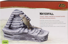 Zilla Pet Reptile Terrarium Waterfall Décor, Large