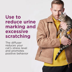 Comfort Zone Pack Cat Calming Diffuser Refills; Pheromones Help Cat Anxiety