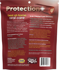 Ark Naturals Protection+ Brushless Toothpaste , Dog Dental Chew with Toothpaste Center – Prevent Plaque & Tartar and Freshen Breath with Dental Chews for Dogs