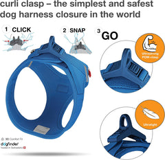 Curli Vest Harness curli Clasp Air-Mesh