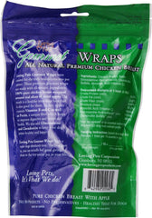 Loving Pets Gourmet All Natural Premium Apple And Chicken Wraps With Glucosamine And Chondroitin, Dog Treats, 6oz