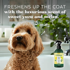 TropiClean Essentials Deodorizing Spray - Moisturize The Coat - Hydrate The Skin - Derived from Natural Ingredients , 8oz.