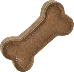 SPOT Dura-Fused Chunkies- All Natural Leather and Felt Dog Toy- Durable, Long Lasting, Extra Thick Dog Chew Toy for Aggressive Chewers, Great for Adult Dogs and Teething Puppies