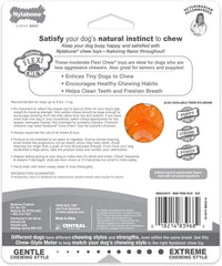 Nylabone Moderate Chew Flexi Chew Bone Peanut Butter & Bacon