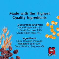 C&S Woodpecker Suet Nuggets 27 Ounces