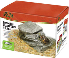 Zilla Reptile Habitat Décor Basking Platform Filter, Small, 10-20G