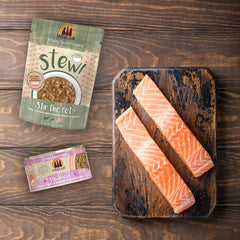 Weruva Classic Cat Stews!, Kettle Call with Beef, Chicken & Salmon in Gravy (Pack of 12)