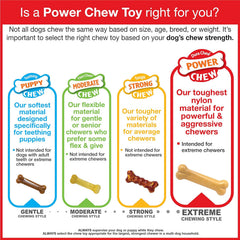 Nylabone Power Chew Extreme Chewing Dura Souper Bone Dog Chew Toy, Original