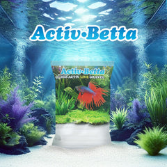 White Aquarium Gravel - 1 lb - Natural Freshwater Substrate with Beneficial Elements - Instant Cycling, Easy Maintenance