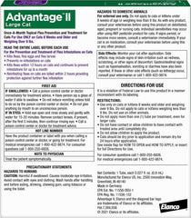 Elanco Advantage II Cat Vet-Recommended Flea Treatment & Prevention | 1-Month Supply