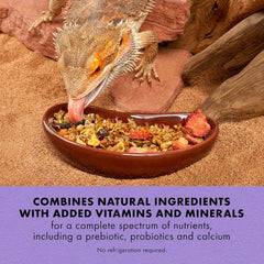 Zilla Pet Reptile Mix Omnivore Food Medley Diet, 4 oz