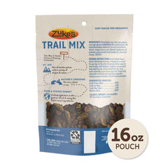 Zuke’s Trail Mix Soft Dog Treats With Real Peanut Butter and Oats Recipe - 16 Ounce Pouch