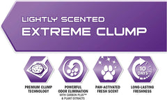 Ever Clean Extreme Clump, Clumping Cat Litter, Scented, 25 Pounds