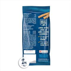 Purina Busy Rawhide Small/Medium Breed Dog Bones, Chewnola With Oats & Brown Rice - 2 ct. Pouches