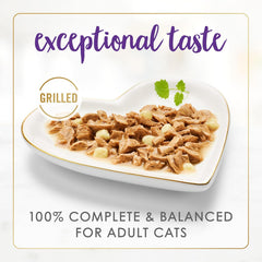 Purina Fancy Feast Gravy Wet Cat Food, Medleys White Meat Chicken Florentine With Garden Greens - (Pack of 24) 3 oz. Cans