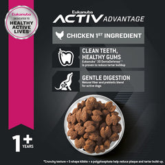 Eukanuba Adult Dry Medium Breed Dog Food, Dry Dog Food for Medium Dogs with Protein, DHA and Vitamins to Support a Healthy Lifestyle