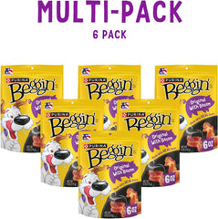 Purina Beggin' Strips Dog Treats, Original With Bacon Flavor - 6 oz. Pouches