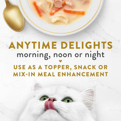 Purina Fancy Feast Delights with Cheddar Grilled Chicken, Turkey or Whitefish and Cheddar Cheese Feast in Gravy Wet Cat Food Variety Pack - (Pack of 24) 3 oz. Cans