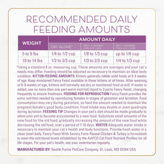 Purina Fancy Feast Dry Cat Food with Savory Farm-Raised Chicken and Turkey - (Pack of 4) 16 oz. Bags