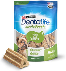 Purina DentaLife Dental Care Small/Medium Dog Chews, ActivFresh Daily Oral Care - 6.9 oz