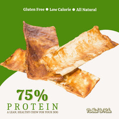 Fieldcrest Farms Nothin to Hide Flip Chips Chews for Dogs - All Natural Rawhide Alternative Treats for Dogs, Chicken, Beef or Peanut Butter Flavor Snack for All Breed Dogs (Chicken, 8.5 Oz)