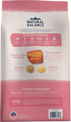 Natural Balance Limited Ingredient Adult Dry Dog Food with Healthy Grains, Salmon & Brown Rice Recipe