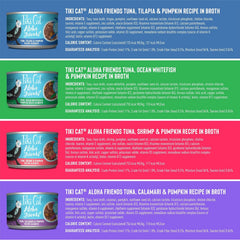 Tiki Cat Aloha Friends Tuna Wet Food Variety Pack,