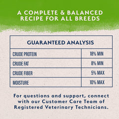 Natural Balance Limited Ingredient Adult Dry Dog Food with Vegan Plant Based Protein and Healthy Grains, Vegetarian Recipe, 12 Pound (Pack of 1)