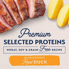 Natural Balance Limited Ingredient Adult Grain-Free Dry Dog Food, Reserve Duck & Potato Recipe, 22 Pound (Pack of 1)