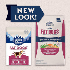 Natural Balance Original Ultra Fat Dogs Chicken Meal, Salmon Meal & Barley Recipe Adult Dry Dog Food, 4 lbs.