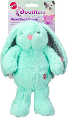 SPOT Soothers Heartbeat Bunny- Calming Toy for Dogs with Heartbeat Pulse, Separation Anxiety Relief and Behavioral Training Aid for Puppy Calming, 12in