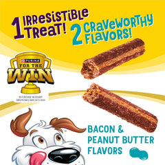 Purina Beggin'’ Flavor Stix with Bacon and Peanut Butter Flavor Dog Chew Stix