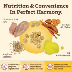 Primal Kibble in The Raw, Freeze Dried Dog Food, Puppy Recipe, Scoop & Serve, Made with Raw Protein, Whole Ingredient Nutrition, Crafted in The USA, Dry Dog Food