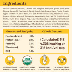 Primal Kibble in The Raw, Freeze Dried Dog Food, Puppy Recipe, Scoop & Serve, Made with Raw Protein, Whole Ingredient Nutrition, Crafted in The USA, Dry Dog Food