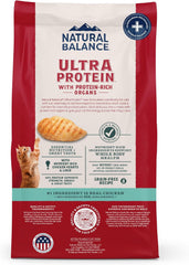 Natural Balance Ultra Protein Dry Cat Food, Real Chicken & Chicken Meal Recipe, 10 lbs.