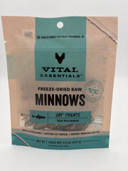VITAL ESSENTIALS CAT MINNOWS FD TREAT 0.5OZ
