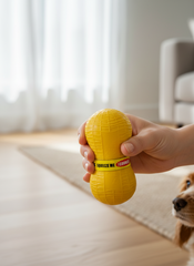 Ruff Dawg™ Peanut / Weenut Crunch Dog Toy – 4.625” for small dogs Made in USA.