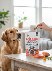 Snif Snax Salmon Fillets Dog Treats 3 oz