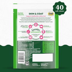 Greenies Skin & Coat Supplement Dog 7.27 oz