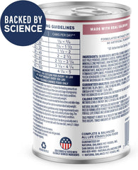 Natural Balance Specialized Nutrition Wet Dog Food, Sensitive Skin & Stomach Formula with Salmon and Brown Rice for Dogs, Natural Ingredients with Added Vitamins & Minerals - 12.7 oz. (Case of 12)