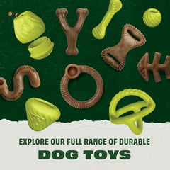 BENEBONE DOG BOUNCE RUBBER BONE MEDIUM